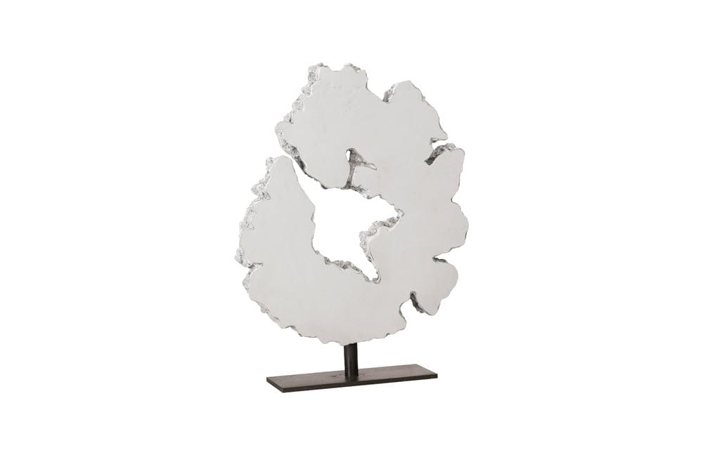 Phillips Collection - Lava Slice Sculpture on Stand, Resin, Stainless Steel - PH97069 view 1