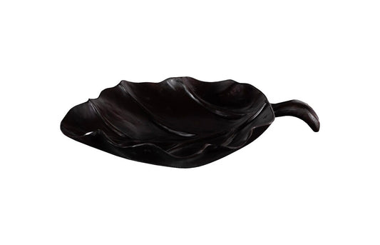 Phillips Collection - Leaf Bowl, Teak Wood, Black - ID117517 veiw 1