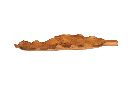Phillips Collection - Leaf Bowl, Teak Wood , Natural Finish - ID115633 veiw 1