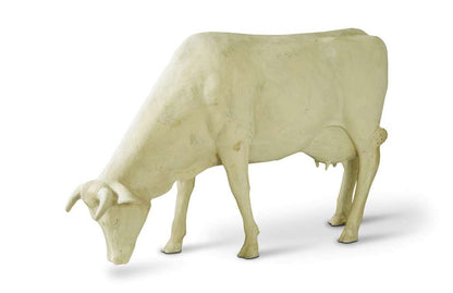 Phillips Collection - Life Size Cow, Grazing, Off White - PH57424 veiw 1