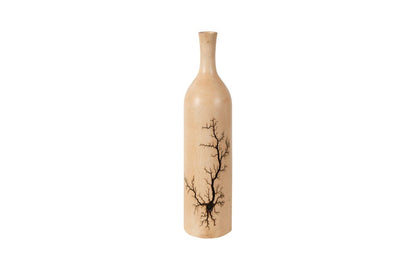 Phillips Collection - Lightning Bottle, Mango Wood, Long Neck - TH97709 view 1
