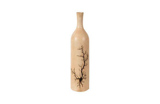 Phillips Collection - Lightning Bottle, Mango Wood, Long Neck - TH97709 view 1