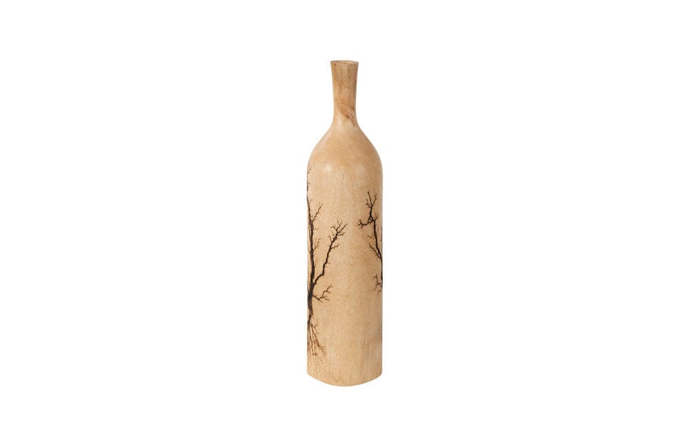 Phillips Collection - Lightning Bottle, Mango Wood, Long Neck - TH97709 view 4