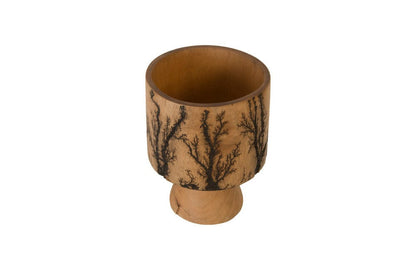 Phillips Collection - Lightning Vase, Mango Wood, Cup Shape - TH97706 view 2