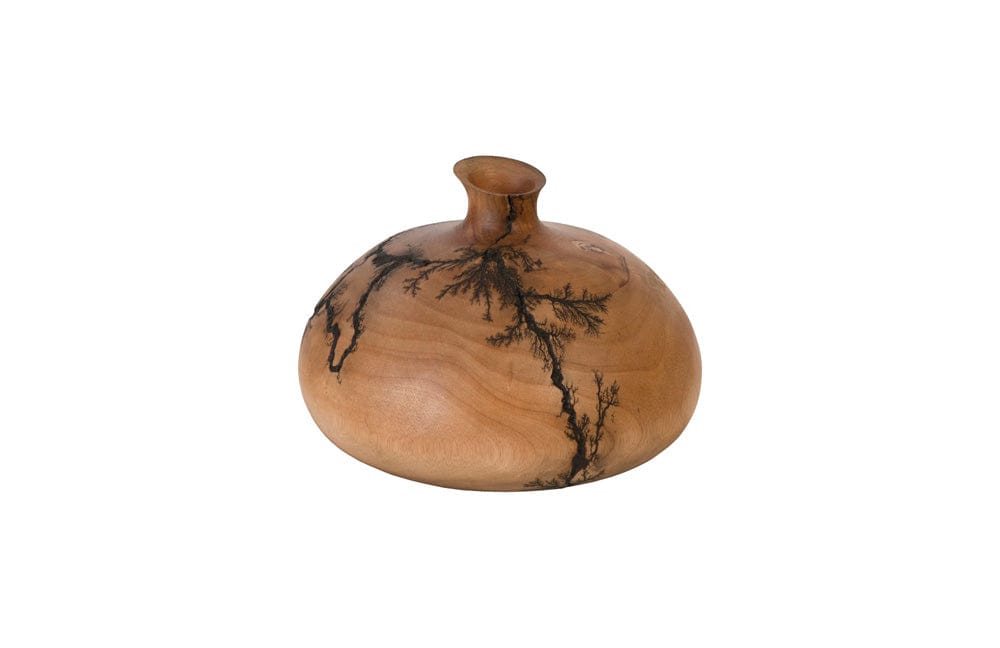 Phillips Collection - Lightning Vase, Mango Wood, Short - TH97707 view 1
