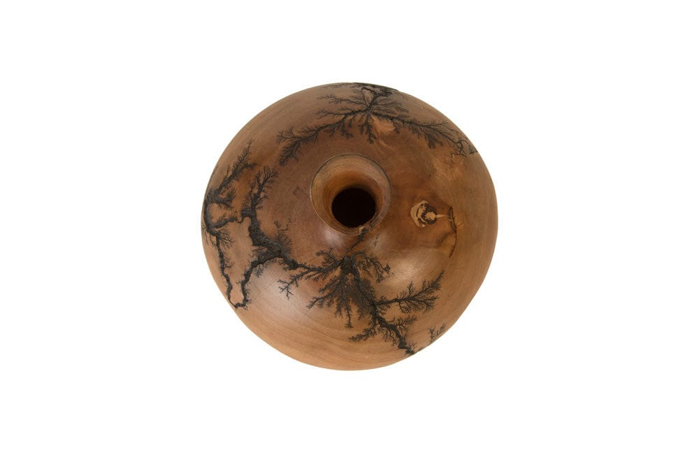 Phillips Collection - Lightning Vase, Mango Wood, Short - TH97707 view 2