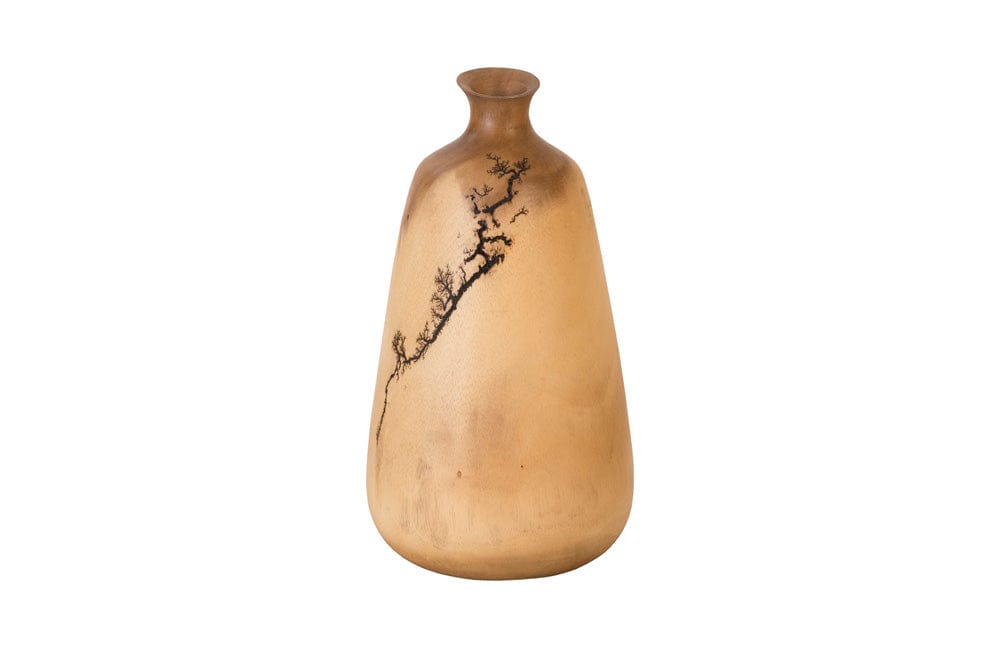Phillips Collection - Lightning Vase, Mango Wood, Tall - TH97705 view 1