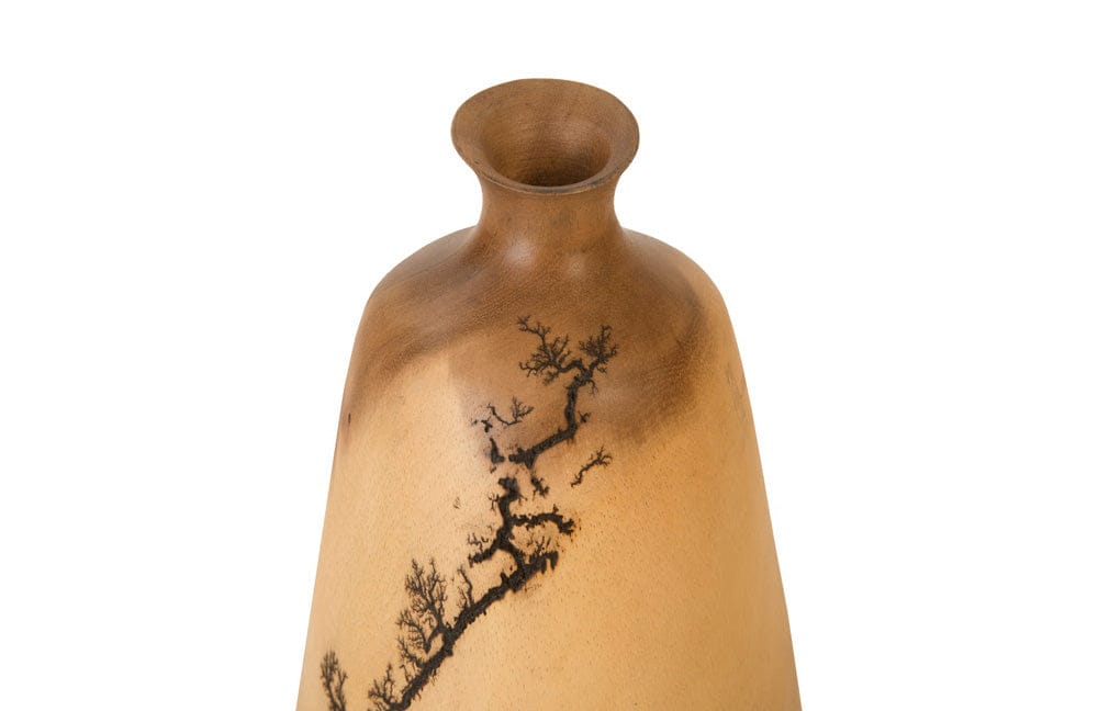 Phillips Collection - Lightning Vase, Mango Wood, Tall - TH97705 view 2