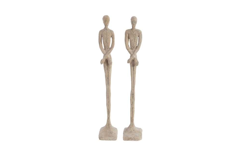 Phillips Collection - Lloyd and Lottie Sculpture, Extra Small, Resin, Roman Stone - PH67647 veiw 1