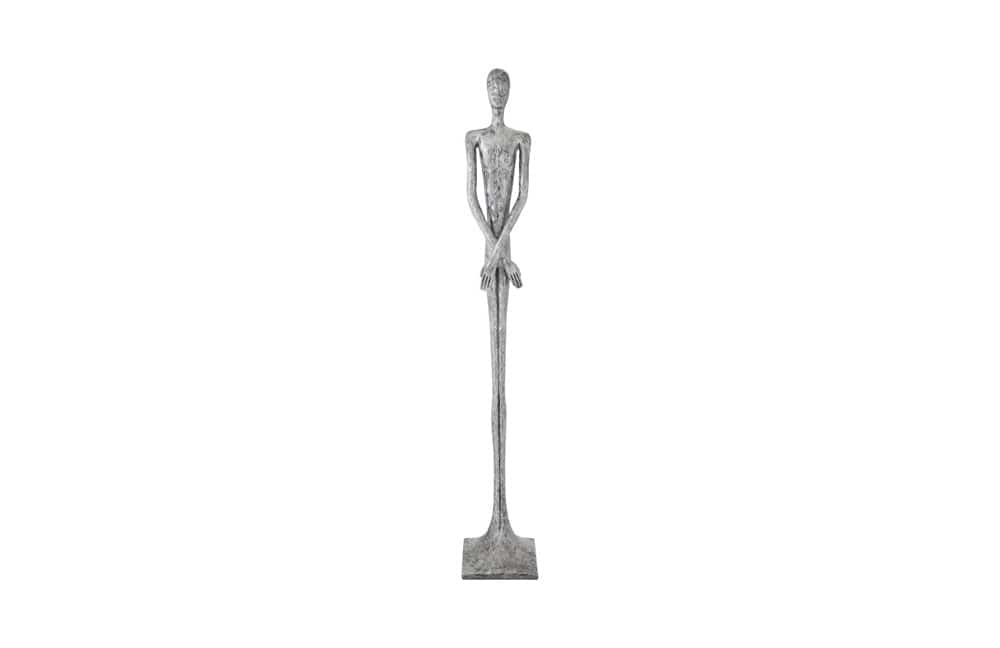 Phillips Collection - Lloyd Sculpture, Resin, Liquid Silver - PH95578 view 1