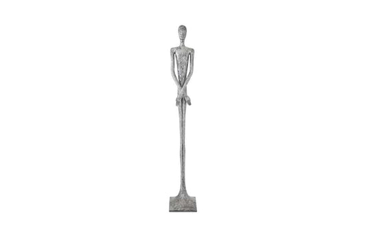 Phillips Collection - Lloyd Sculpture, Resin, Liquid Silver - PH95578 view 1