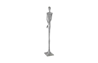 Phillips Collection - Lloyd Sculpture, Resin, Liquid Silver - PH95578 view 2