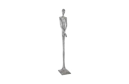 Phillips Collection - Lloyd Sculpture, Resin, Liquid Silver - PH95578 view 3