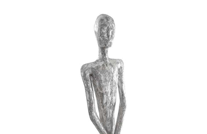 Phillips Collection - Lloyd Sculpture, Resin, Silver Leaf - PH62306 veiw 4