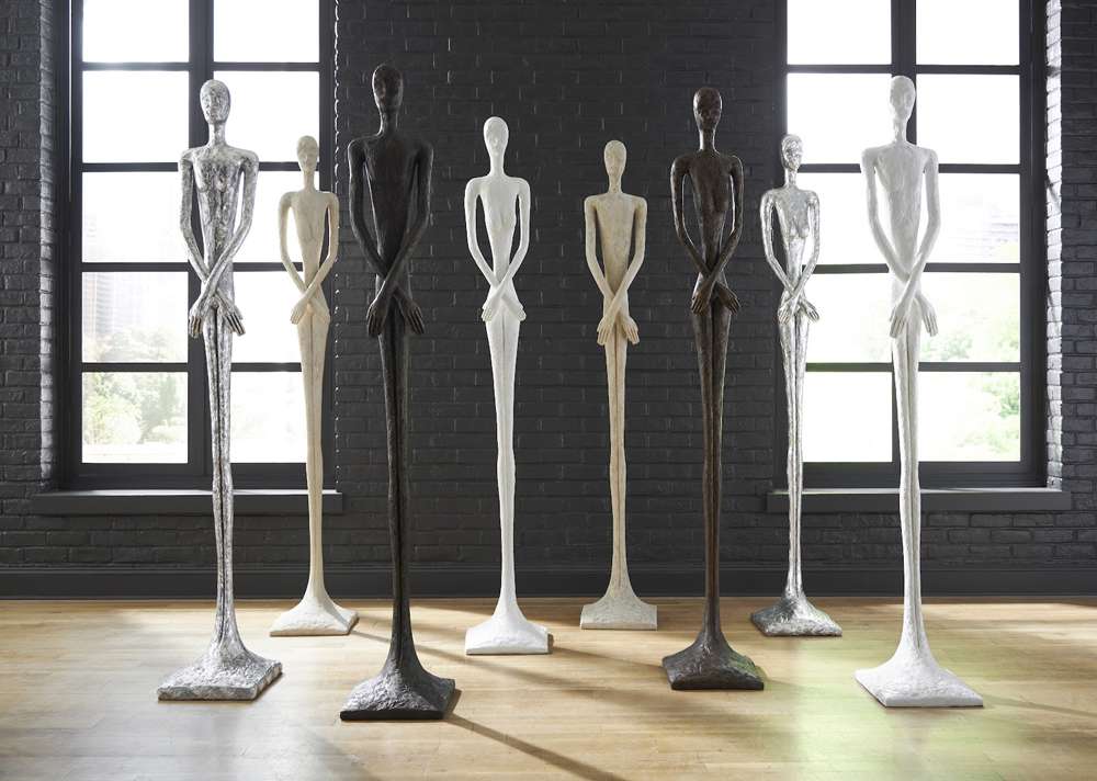 Phillips Collection - Lloyd Sculpture, Resin, Silver Leaf - PH62306 veiw 6
