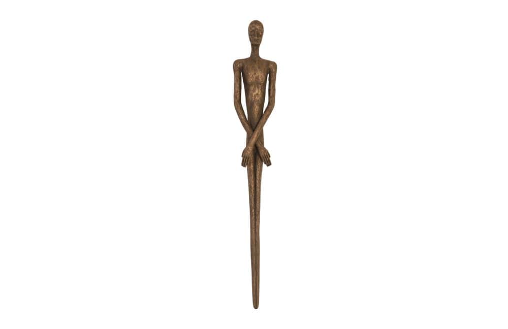 Phillips Collection - Lloyd Wall Sculpture, Resin, Bronze Finish - PH95571 view 1