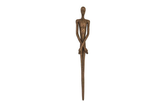 Phillips Collection - Lloyd Wall Sculpture, Resin, Bronze Finish - PH95571 view 1