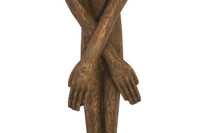 Phillips Collection - Lloyd Wall Sculpture, Resin, Bronze Finish - PH95571 view 3