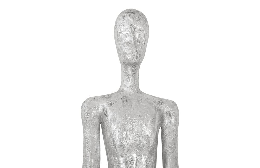 Phillips Collection - Lloyd Wall Sculpture, Resin, Silver Leaf - PH95573 view 3