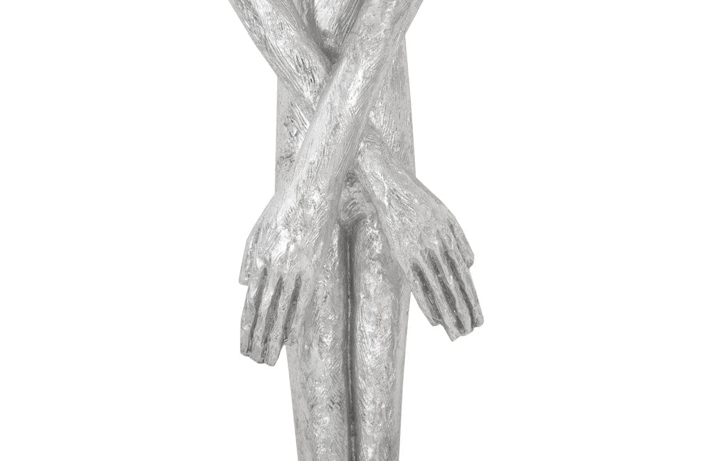 Phillips Collection - Lloyd Wall Sculpture, Resin, Silver Leaf - PH95573 view 4