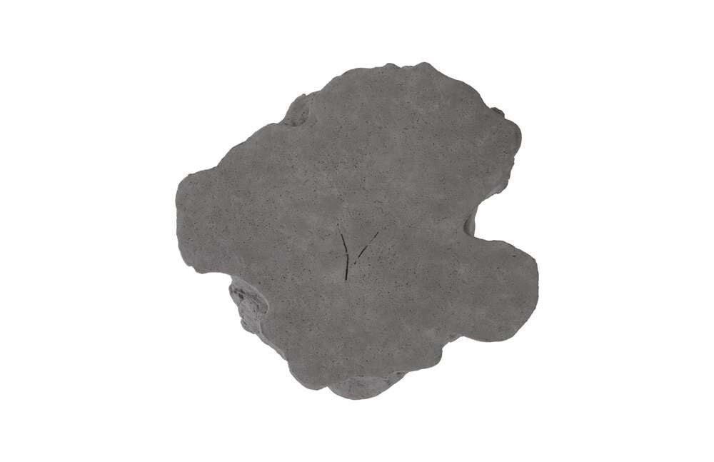 Phillips Collection - Log Side Table, Charcoal Stone - PH104193 veiw 2