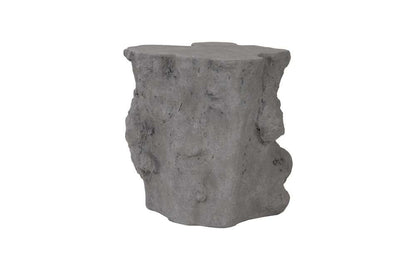 Phillips Collection - Log Side Table, Charcoal Stone - PH104193 veiw 3