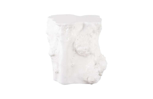 Phillips Collection - Log Side Table, Gel Coat White - PH105530 veiw 1