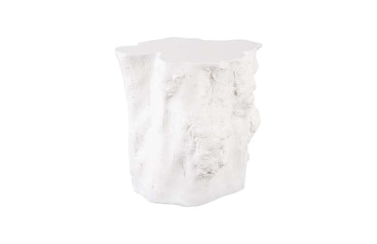 Phillips Collection - Log Side Table, Gel Coat White - PH105530 veiw 3