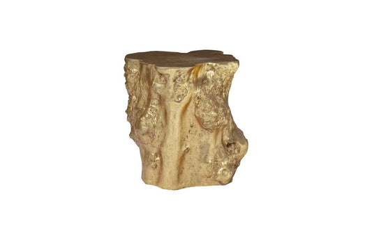 Phillips Collection - Log Side Table, Gold Leaf - PH56280 veiw 2