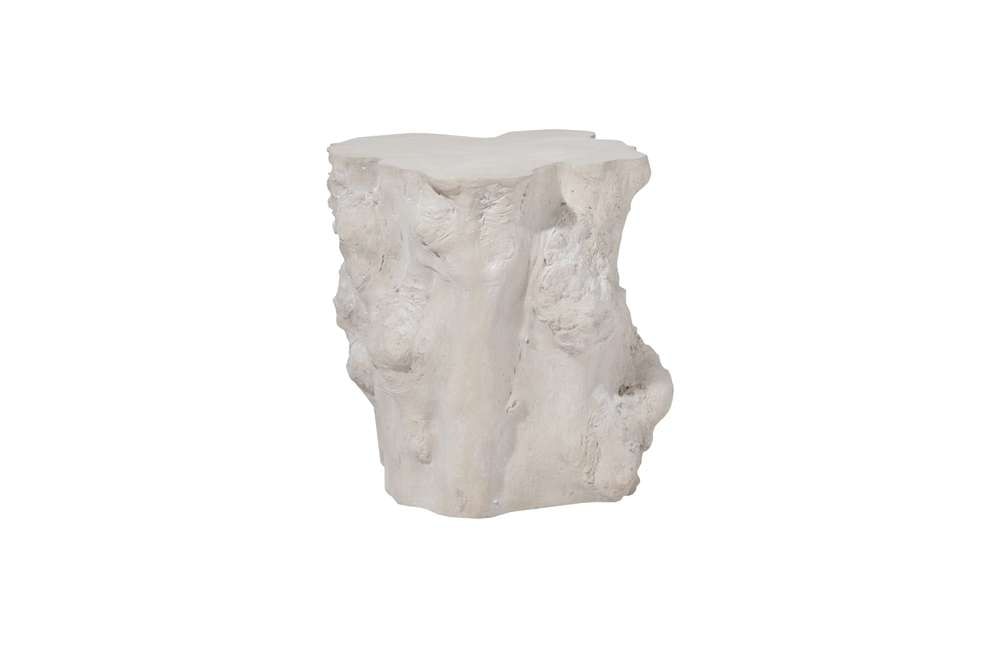 Phillips Collection - Log Side Table, Roman Stone - PH61360 veiw 1
