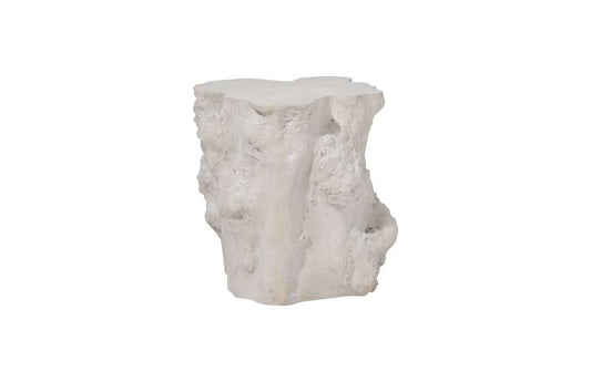 Phillips Collection - Log Side Table, Roman Stone - PH61360 veiw 1