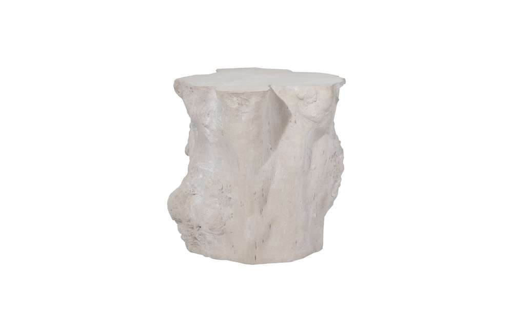 Phillips Collection - Log Side Table, Roman Stone - PH61360 veiw 2