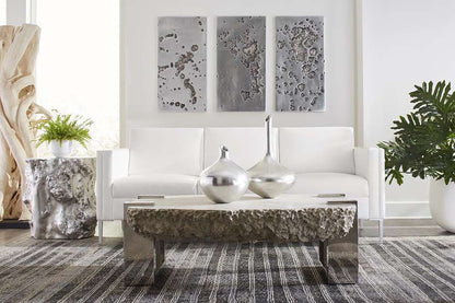 Phillips Collection - Log Side Table, Silver Leaf - PH56281 veiw 6