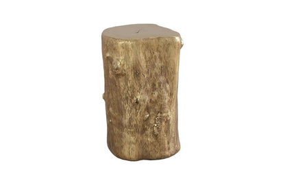 Phillips Collection - Log Stool, Gold Leaf, SM - PH55915 veiw 1