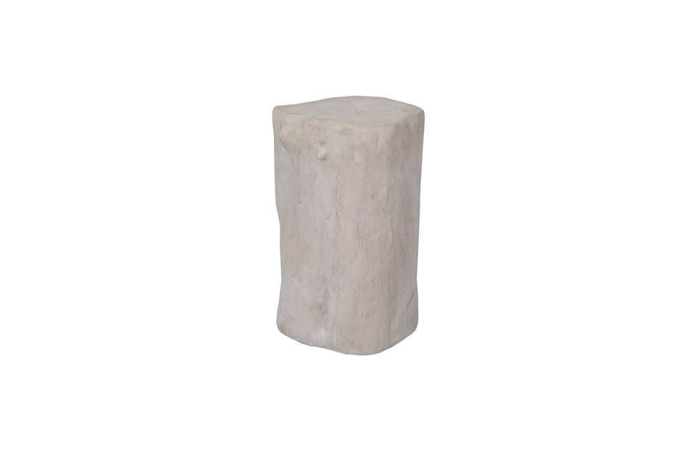 Phillips Collection - Log Stool, Roman Stone, SM - PH59418 veiw 1