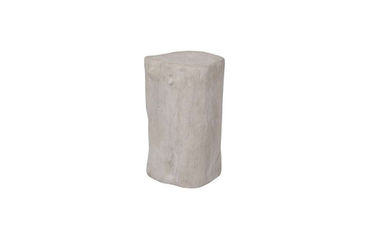 Phillips Collection - Log Stool, Roman Stone, SM - PH59418 veiw 1
