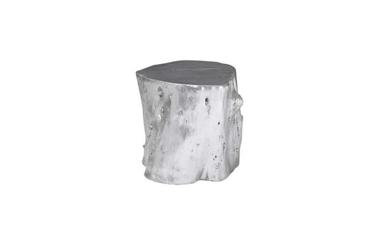 Phillips Collection - Log Stool, Silver Leaf, LG - PH56279 veiw 2