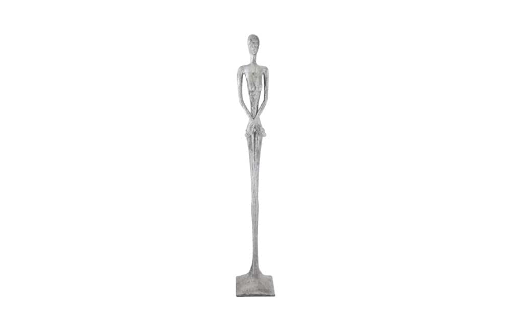 Phillips Collection - Lottie Sculpture, Resin, Liquid Silver - PH95577 view 1