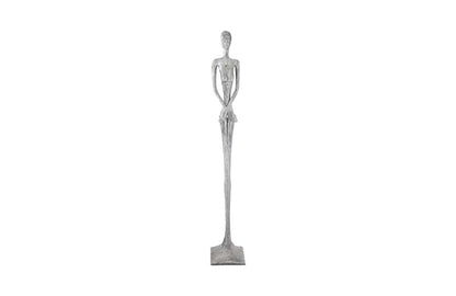 Phillips Collection - Lottie Sculpture, Resin, Liquid Silver - PH95577 view 1