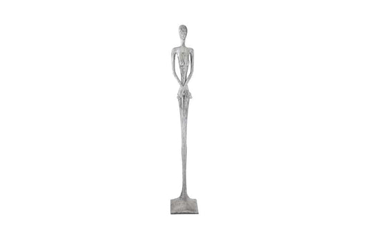 Phillips Collection - Lottie Sculpture, Resin, Liquid Silver - PH95577 view 1