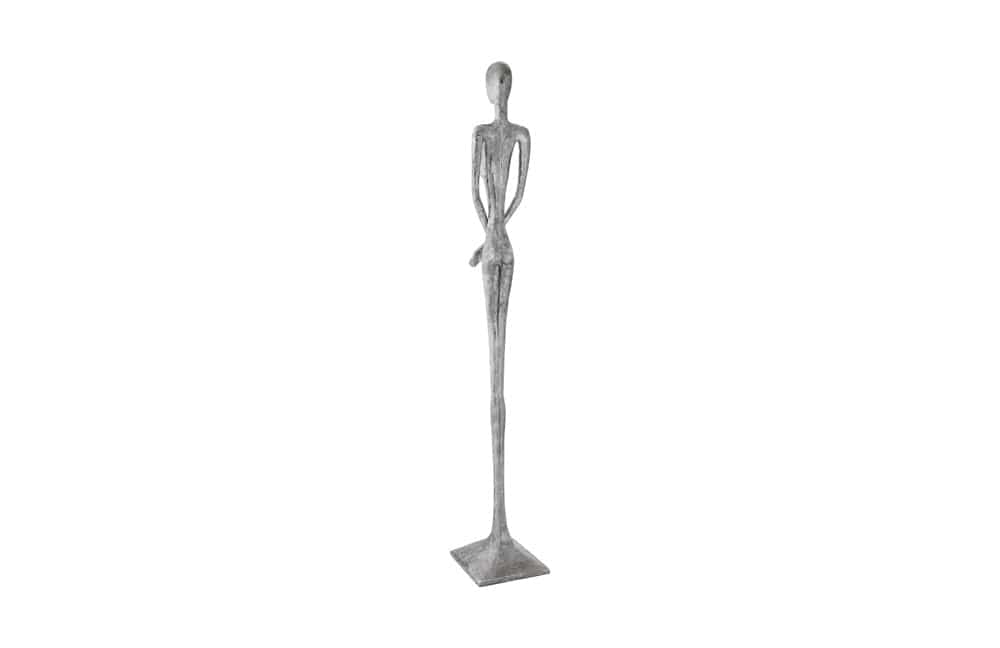 Phillips Collection - Lottie Sculpture, Resin, Liquid Silver - PH95577 view 2