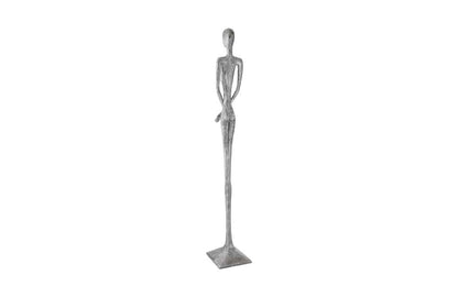 Phillips Collection - Lottie Sculpture, Resin, Liquid Silver - PH95577 view 2