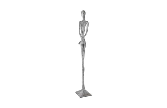 Phillips Collection - Lottie Sculpture, Resin, Liquid Silver - PH95577 view 2