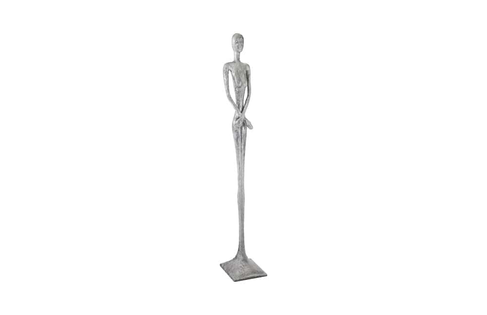 Phillips Collection - Lottie Sculpture, Resin, Liquid Silver - PH95577 view 3