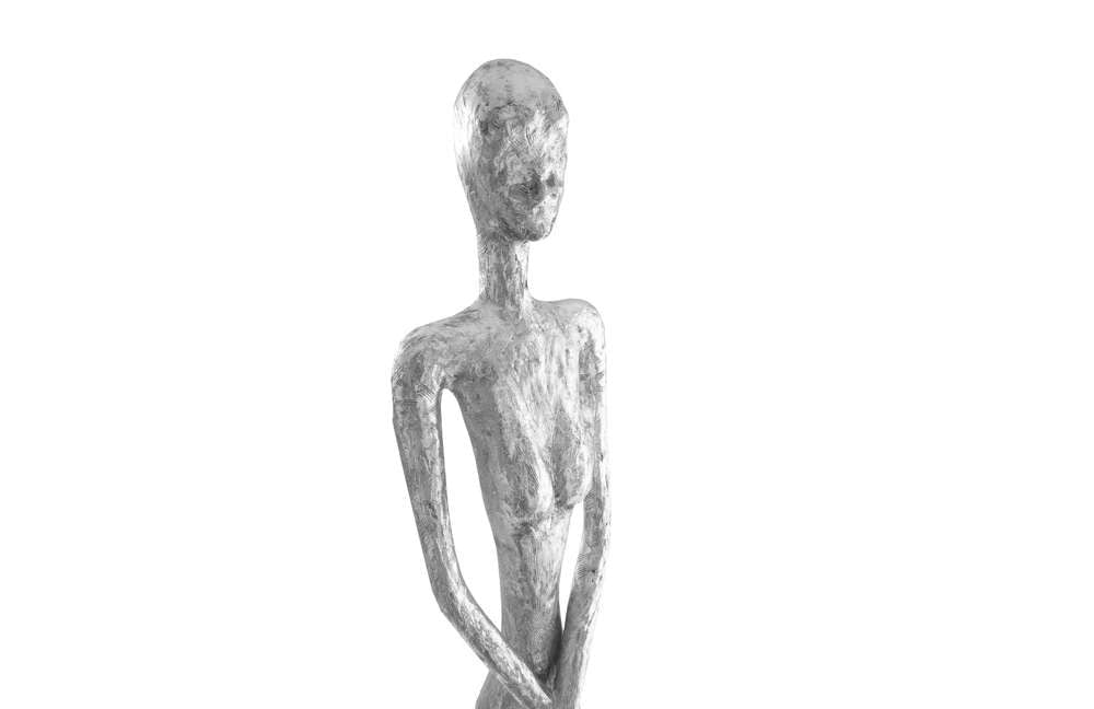Phillips Collection - Lottie Sculpture, Resin, Silver Leaf - PH56285 veiw 4