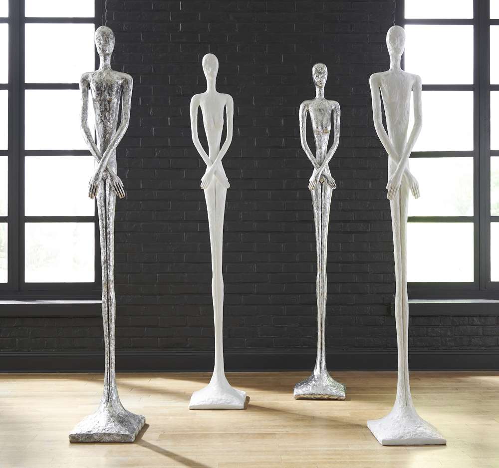 Phillips Collection - Lottie Sculpture, Resin, Silver Leaf - PH56285 veiw 5