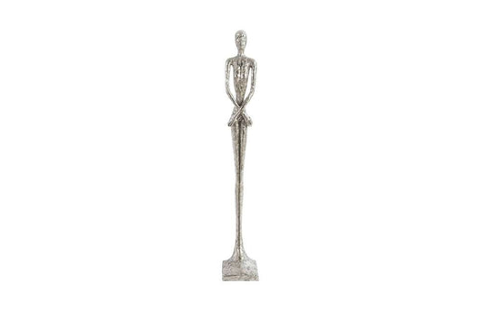 Phillips Collection - Lottie Sculpture, Small, Resin, Silver Leaf - PH67644 veiw 1
