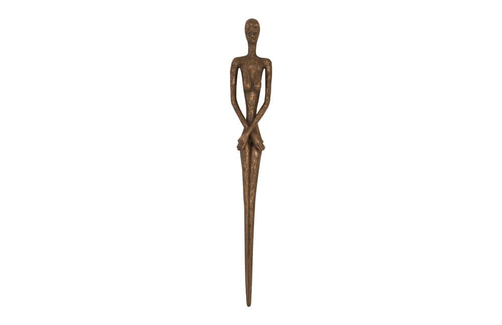 Phillips Collection - Lottie Wall Sculpture, Resin, Bronze Finish - PH95572 view 1