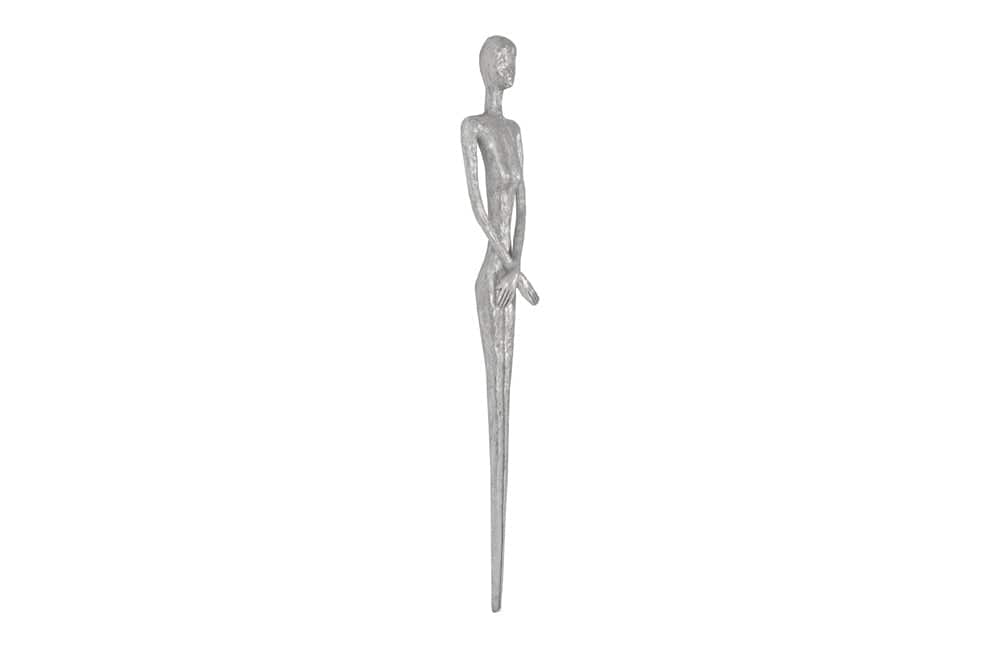 Phillips Collection - Lottie Wall Sculpture, Resin, Silver Leaf - PH95574 view 2