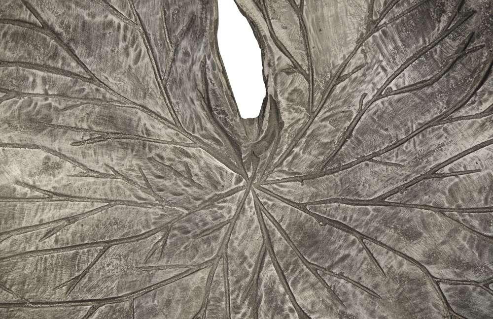 Phillips Collection - Lotus Leaf Wall Tiles, Set of 3, Black/Silver, Aluminum - ID96066 veiw 3